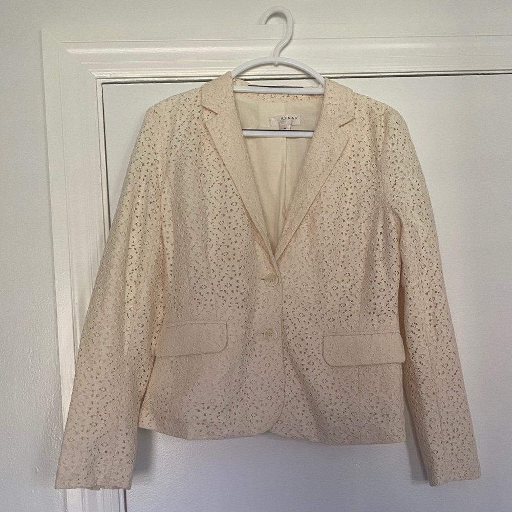 Women’s Eyelet Blazer